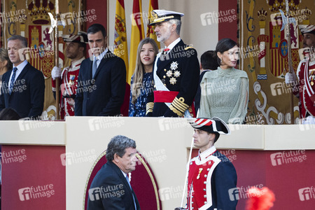 Militärparade zum spanischen Nationalfeiertag in Madrid