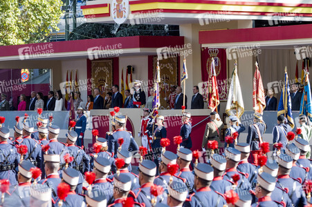 Militärparade zum spanischen Nationalfeiertag in Madrid