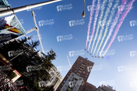 Militärparade zum spanischen Nationalfeiertag in Madrid
