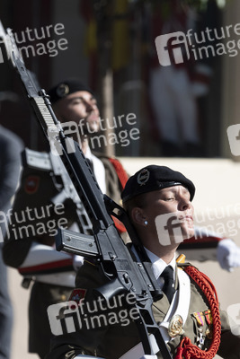 Militärparade zum spanischen Nationalfeiertag in Madrid