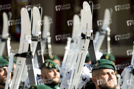 Militärparade zum spanischen Nationalfeiertag in Madrid