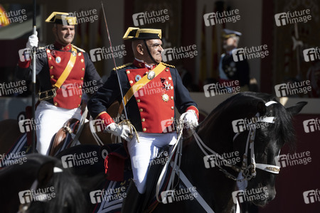 Militärparade zum spanischen Nationalfeiertag in Madrid