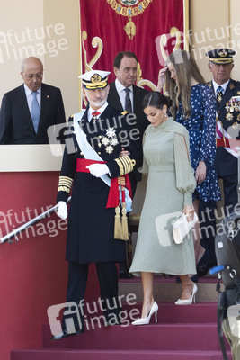 Militärparade zum spanischen Nationalfeiertag in Madrid