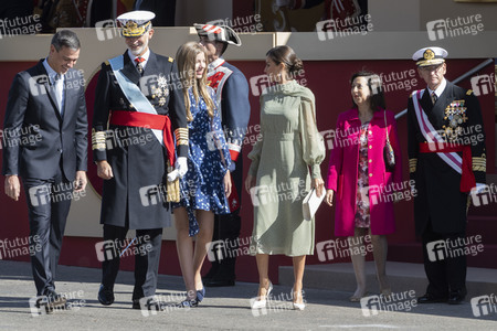 Militärparade zum spanischen Nationalfeiertag in Madrid