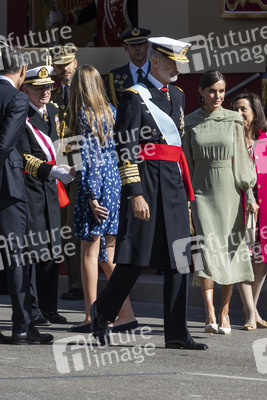 Militärparade zum spanischen Nationalfeiertag in Madrid
