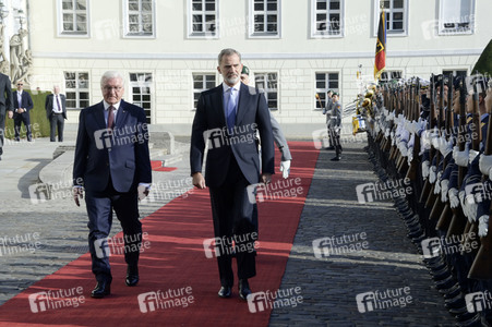Empfang von König Felipe VI. und Königin Letizia von Spanien beim Bundespräsidenten in Berlin