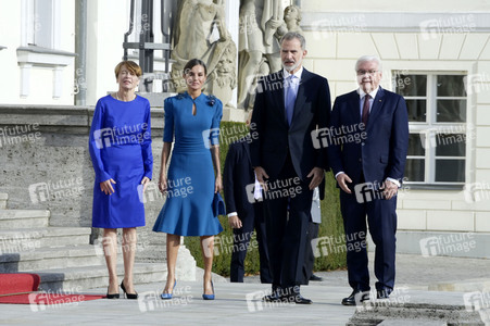 Empfang von König Felipe VI. und Königin Letizia von Spanien beim Bundespräsidenten in Berlin