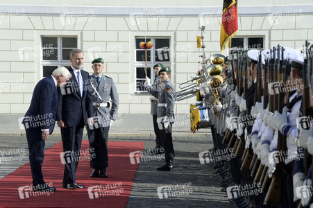 Empfang von König Felipe VI. und Königin Letizia von Spanien beim Bundespräsidenten in Berlin