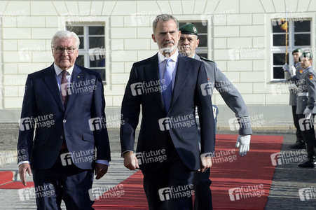 Empfang von König Felipe VI. und Königin Letizia von Spanien beim Bundespräsidenten in Berlin