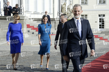 Empfang von König Felipe VI. und Königin Letizia von Spanien beim Bundespräsidenten in Berlin