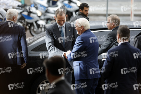 Bundespräsident Steinmeier und König Felipe VI. beim Deutsch-Spanischen Forum in Berlin