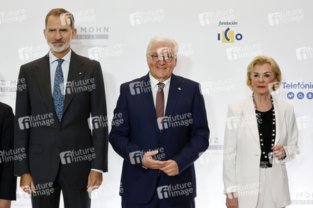 Bundespräsident Steinmeier und König Felipe VI. beim Deutsch-Spanischen Forum in Berlin