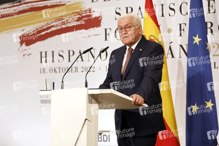 Bundespräsident Steinmeier und König Felipe VI. beim Deutsch-Spanischen Forum in Berlin