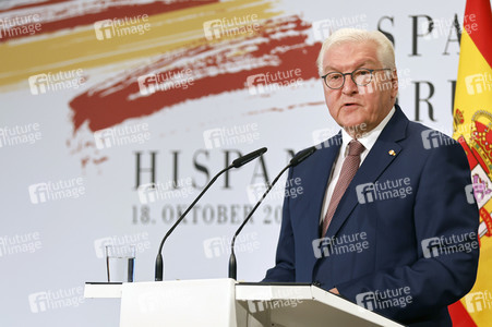 Bundespräsident Steinmeier und König Felipe VI. beim Deutsch-Spanischen Forum in Berlin