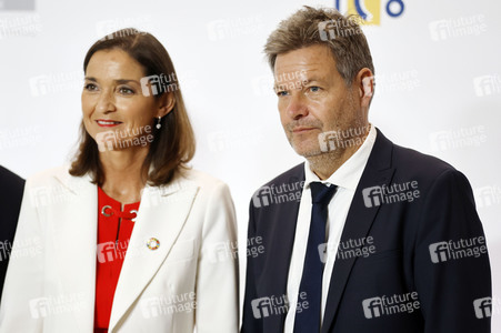 Robert Habeck beim Deutsch-Spanischen Forum in Berlin