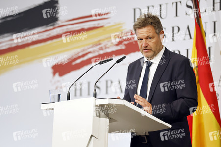 Robert Habeck beim Deutsch-Spanischen Forum in Berlin