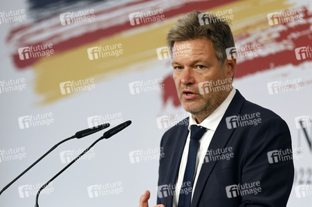 Robert Habeck beim Deutsch-Spanischen Forum in Berlin