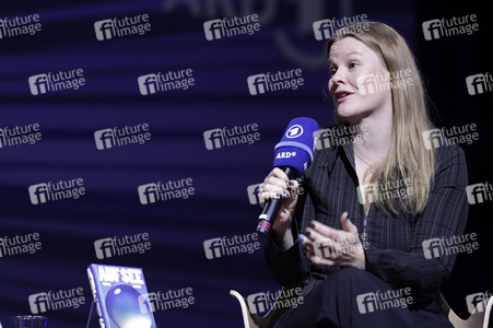 Maja Göpel und Theresia Enzensberger auf der Frankfurter Buchmesse 2022