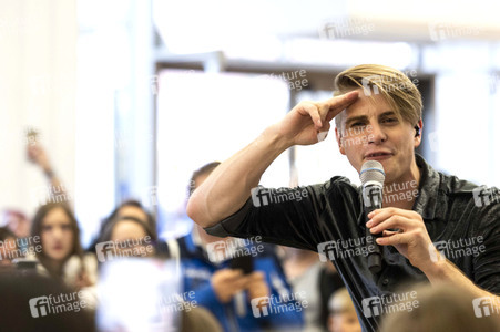 Promo-Tour von Vincent Gross in Erfurt