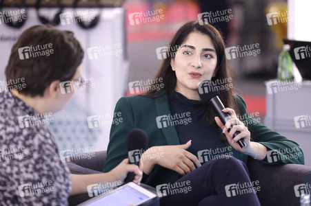 Waslat Hasrat-Nazimi auf der Frankfurter Buchmesse 2022