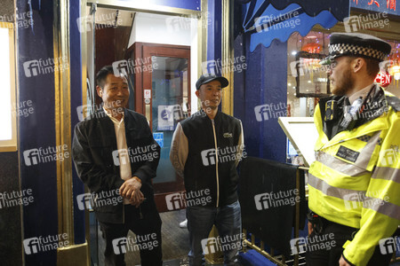 Protest gegen Gewalt an Bob Chan in London