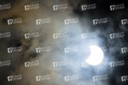 Partielle Sonnenfinsternis über Berlin