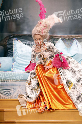 Theaterprobe 'Marie-Antoinette oder Kuchen für alle!' in Berlin