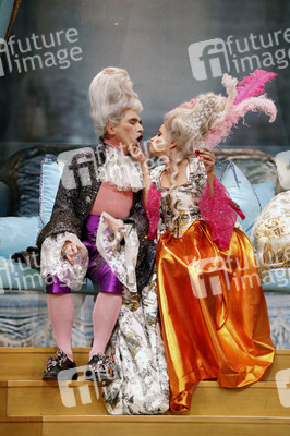 Theaterprobe 'Marie-Antoinette oder Kuchen für alle!' in Berlin