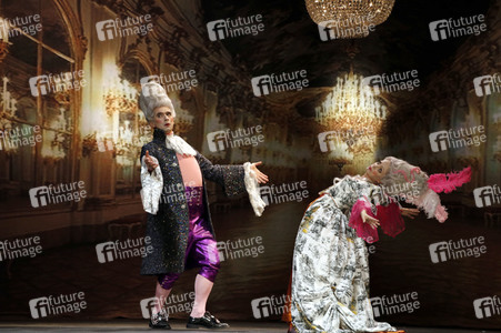 Theaterprobe 'Marie-Antoinette oder Kuchen für alle!' in Berlin