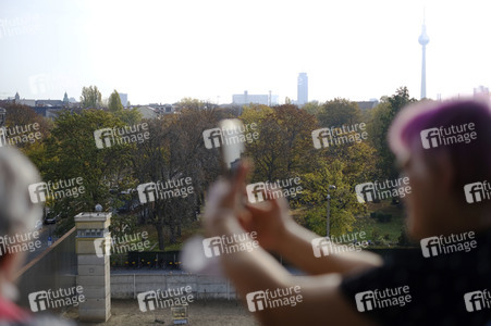 Reste der innerdeutschen Grenzbefestigung in Berlin