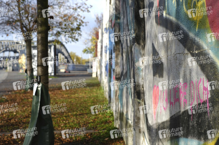 Reste der innerdeutschen Grenzbefestigung in Berlin