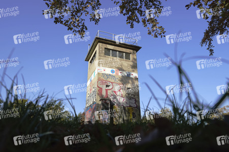 Reste der innerdeutschen Grenzbefestigung in Berlin