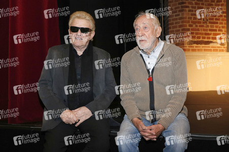 Pressetermin mit Heino und Dieter Hallervorden in Dessau