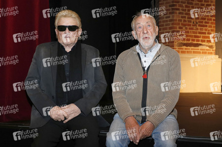 Pressetermin mit Heino und Dieter Hallervorden in Dessau