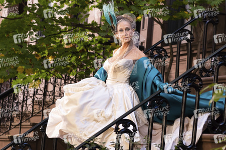 Dreharbeiten 'And Just Like That …' in New York