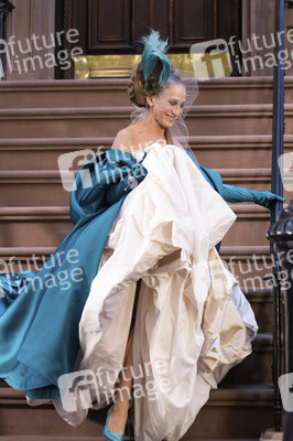 Dreharbeiten 'And Just Like That …' in New York