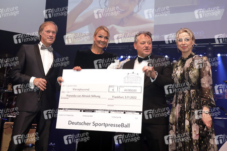 40. Deutscher SportpresseBall 2022 in Frankfurt am Main