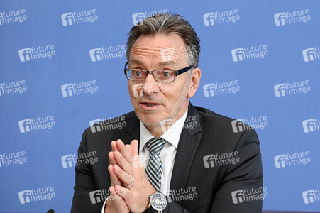 Bundespressekonferenz Sicherheit und Kriminalität in Deutschland in Berlin