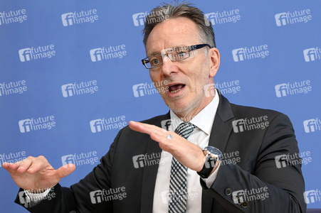 Bundespressekonferenz Sicherheit und Kriminalität in Deutschland in Berlin