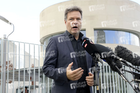 Pressestatement von Robert Habeck in Berlin