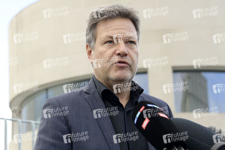 Pressestatement von Robert Habeck in Berlin