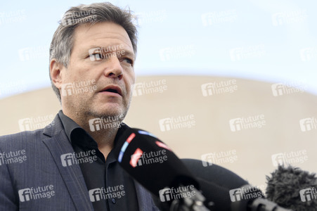 Pressestatement von Robert Habeck in Berlin