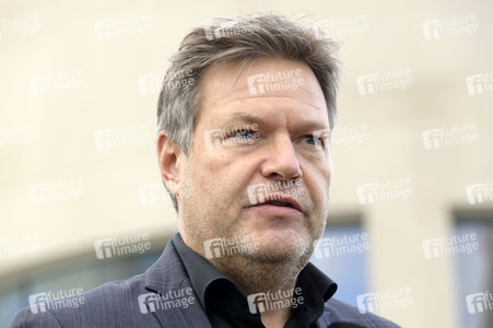 Pressestatement von Robert Habeck in Berlin