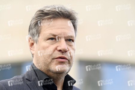 Pressestatement von Robert Habeck in Berlin