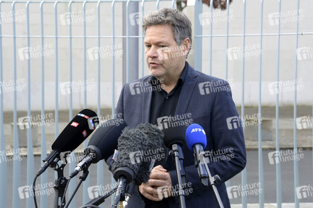 Pressestatement von Robert Habeck in Berlin