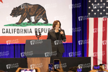 Wahlkampfveranstaltung der Demokraten in Los Angeles