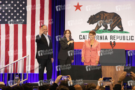Wahlkampfveranstaltung der Demokraten in Los Angeles