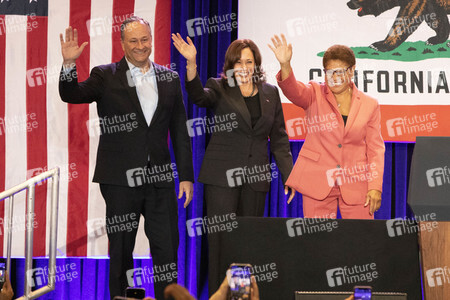 Wahlkampfveranstaltung der Demokraten in Los Angeles