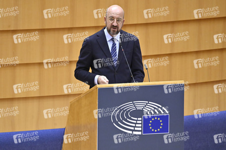 Plenarsitzung zu den Ergebnissen des EU-Gipfels im Europäischen Parlament in Brüssel