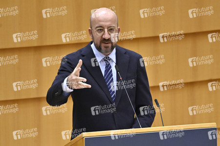 Plenarsitzung zu den Ergebnissen des EU-Gipfels im Europäischen Parlament in Brüssel
